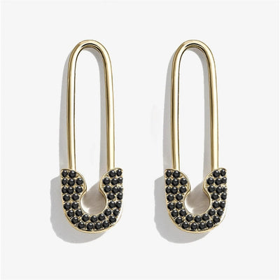 Brincos Gotas de Cristal - Martina