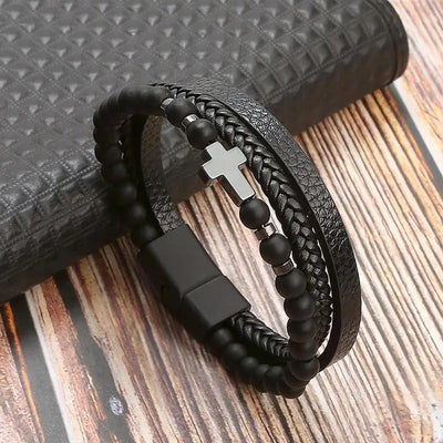 Heritage Vintage - Bracelete em pele de luxo