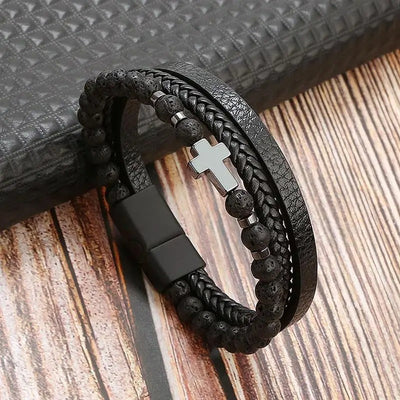 Heritage Vintage - Bracelete em pele de luxo