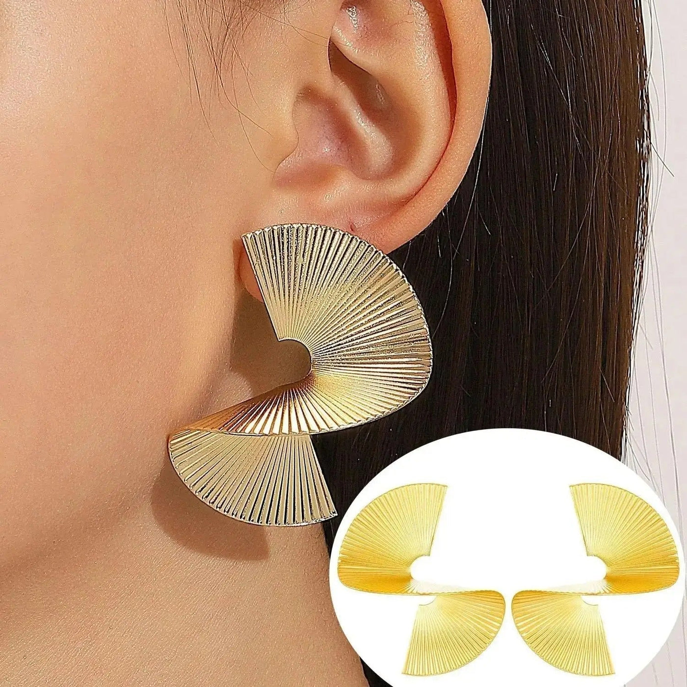 Brincos Glam Spirals - Adira