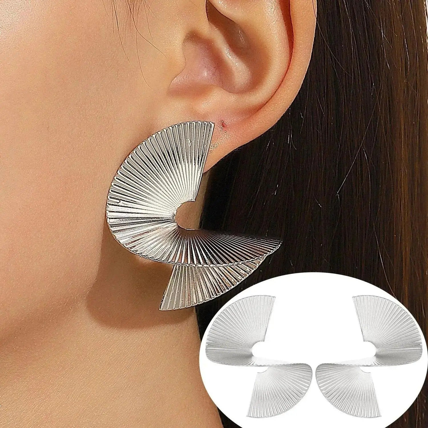 Brincos Glam Spirals - Adira
