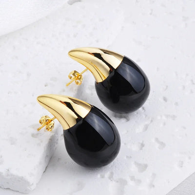 Luxuosos Brincos Teardrop - Sara