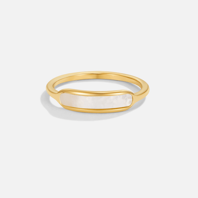 Anel para mulher com pérola – Inês