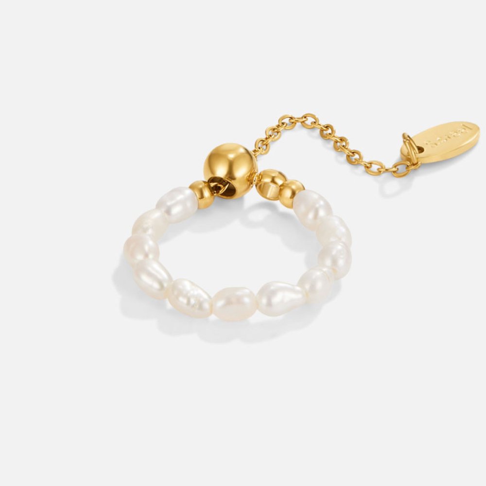 Anel para mulher com pérola – Quiteria