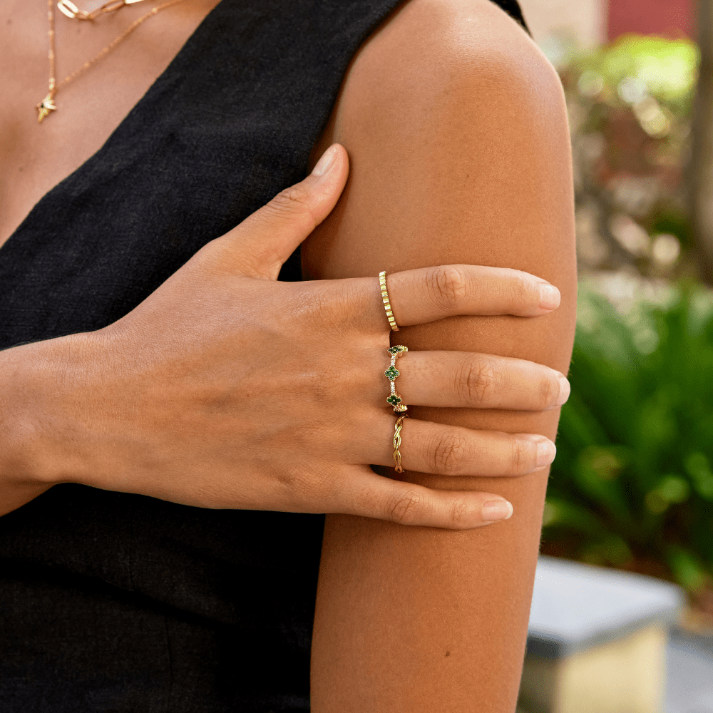 Anel para mulher em ouro – Sofia