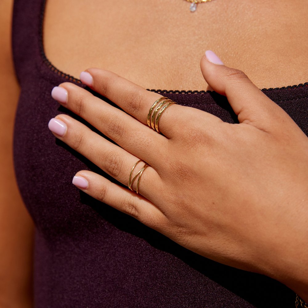 Anel para mulher em ouro – Flavia