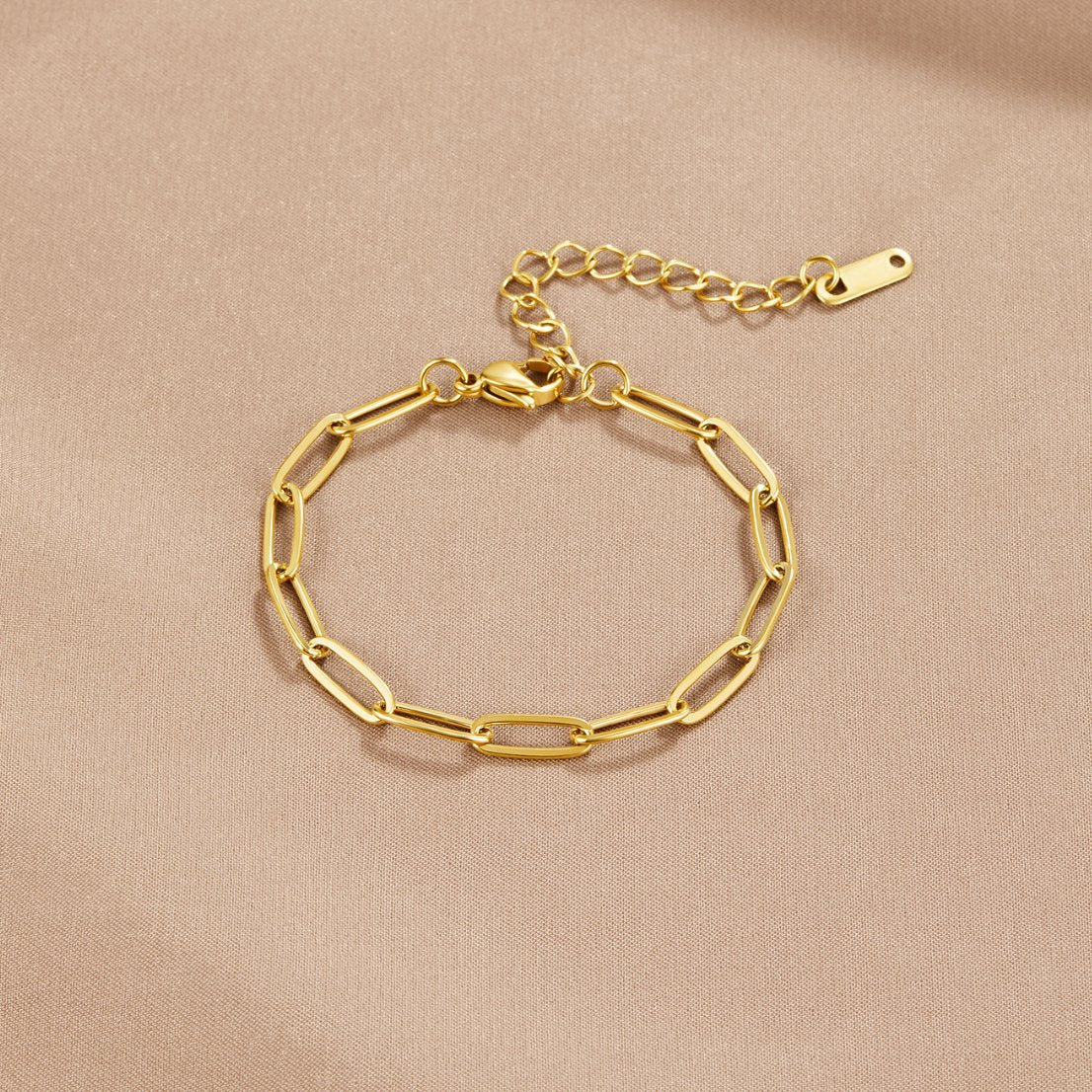 Pulseira ajustável de elos compridos - Alessia