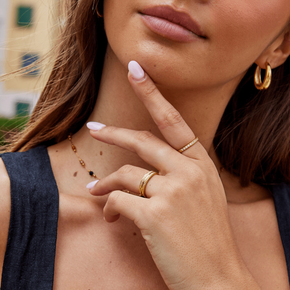 Anel para mulher em ouro – Camilla