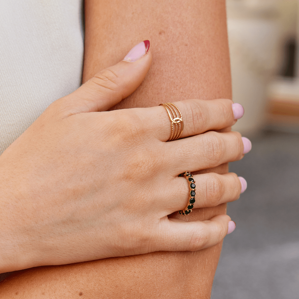 Anel para mulher entrelaçado – Giada