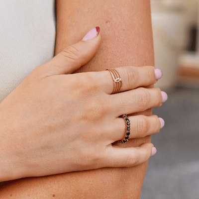 Anel para mulher entrelaçado – Giada