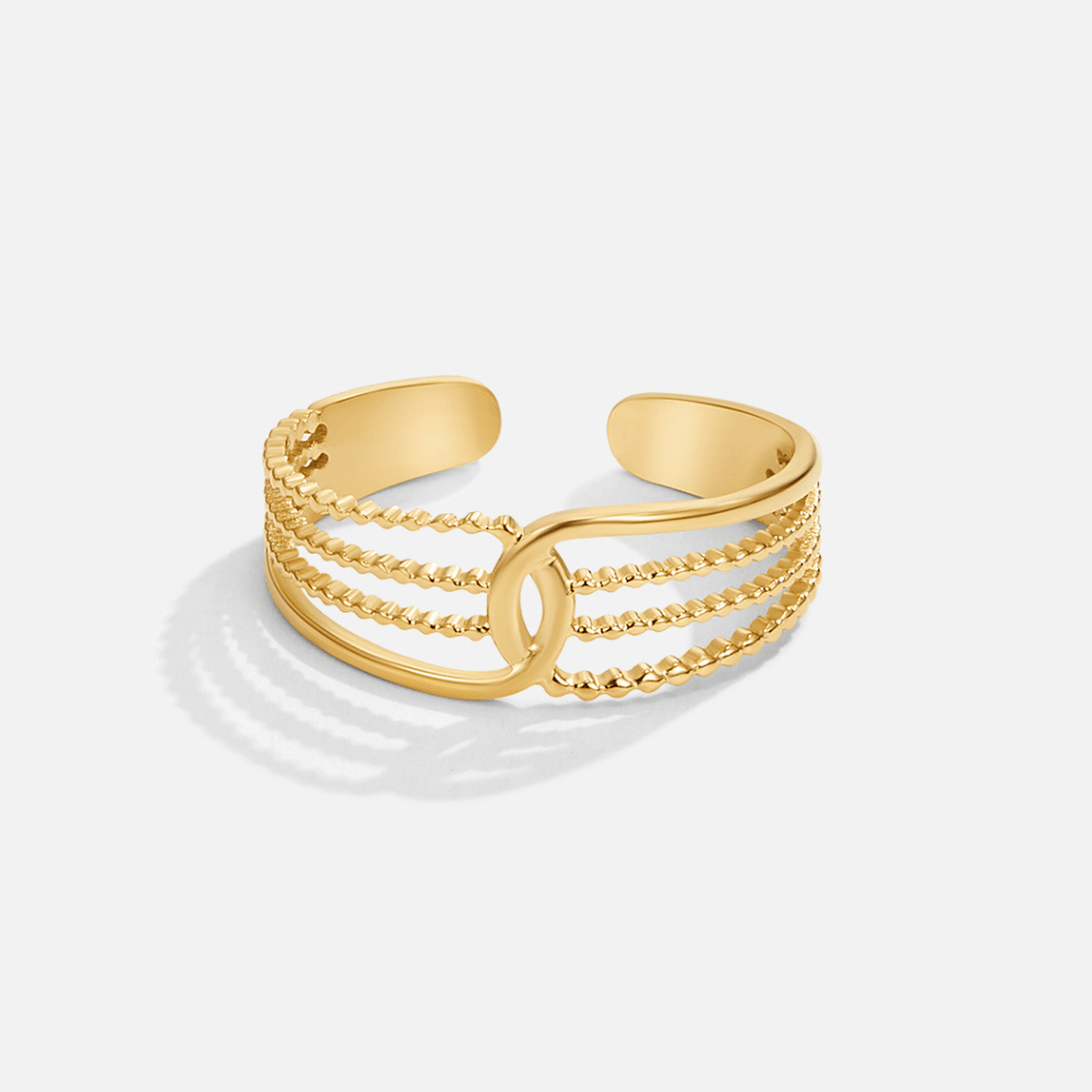 Anel para mulher entrelaçado – Giada