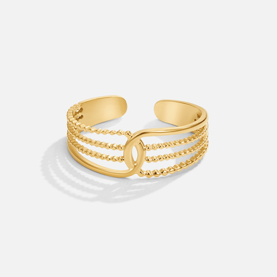 Anel para mulher entrelaçado – Giada