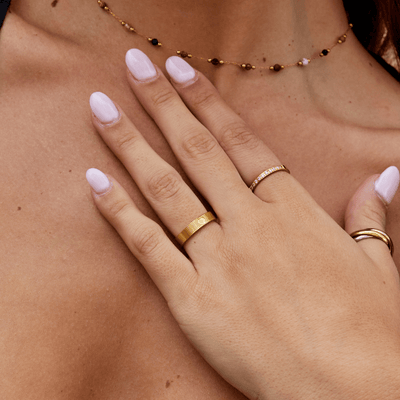 Anel para mulher em ouro – Aurora