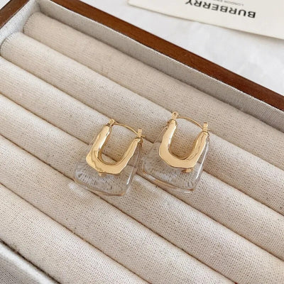Brincos em arco vintage - Catherine