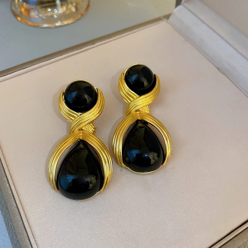 Brincos em forma de gota - Ayana