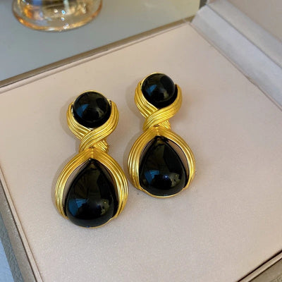 Brincos em forma de gota - Ayana