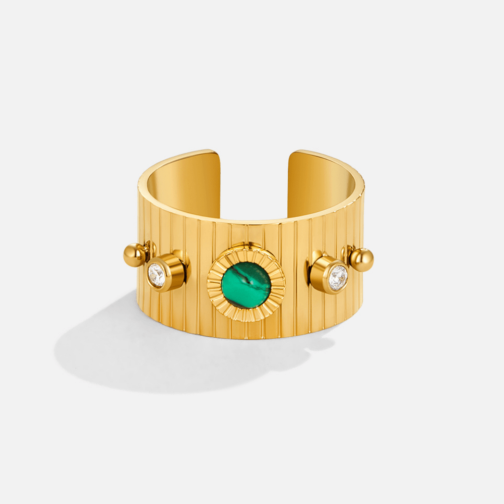 Anel para mulher estilo vintage em ouro – Mila