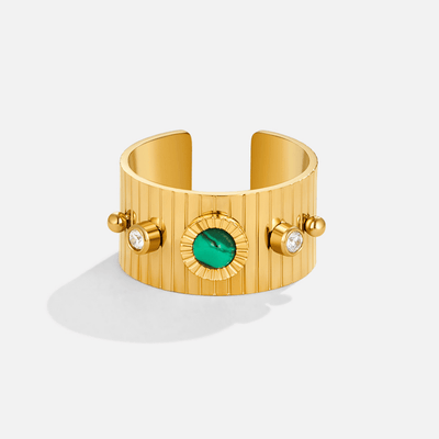 Anel para mulher estilo vintage em ouro – Mila