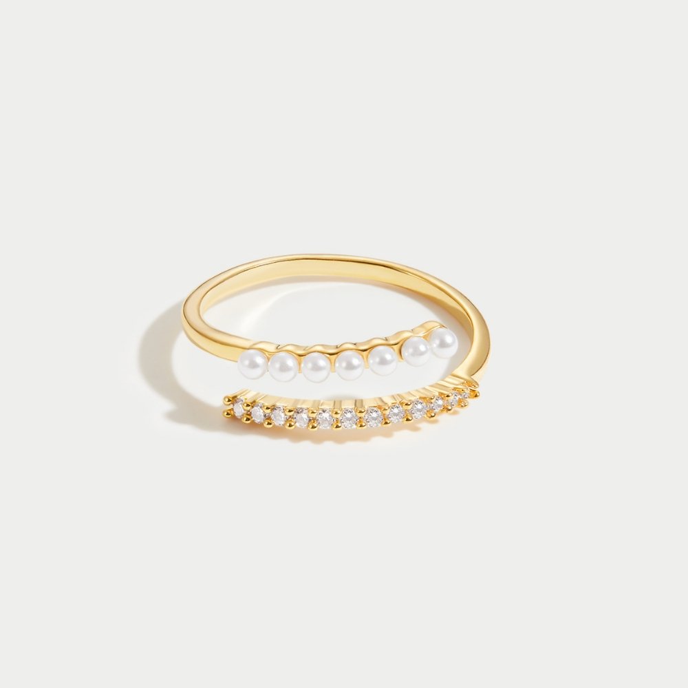 Anel para mulher com pérola – Salomé